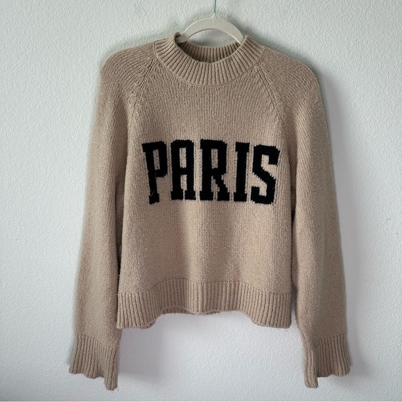 ANINE BING Kendrick University Paris Sweater SZ XS - Picture 4 of 13